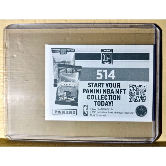 2023-24 NBA logo Panini NBA Basketball #514 Sticker NBA logo - Picture 2 of 2